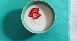 Bowl of yogurt
