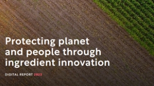Protecting our planet and people through ingredient innovation - Digital Report 2023 Protecting our planet and people through ingredient innovation - Digital Report front cover